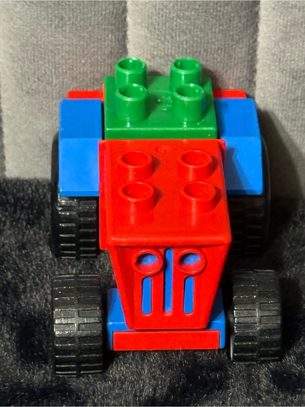 💖4/$25- Mega Bloks First Builders Red Green Tractor Vehicle Preschool Building